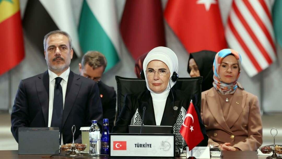 La Première Dame Erdoğan s'est adressée à la presse américaine! "Quand Israël a tiré sur des civils, notre ligne rouge aurait dû être franchie"