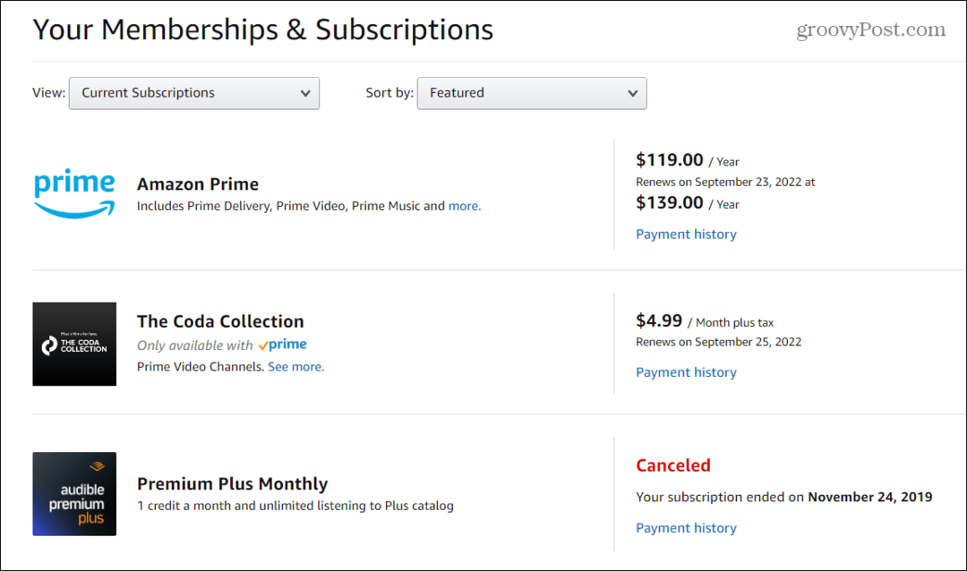 Comment annuler des abonnements sur Amazon Prime Video