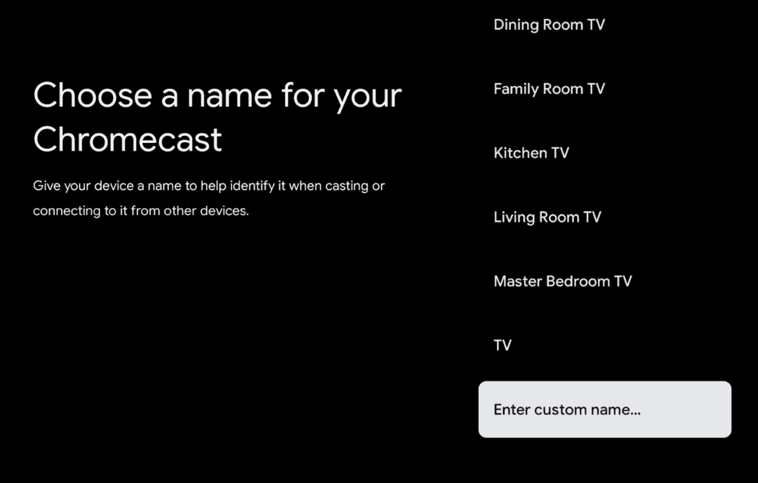 Comment renommer votre Chromecast avec Google TV