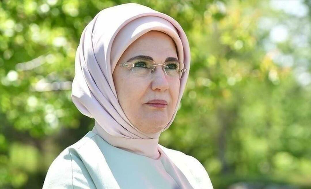 Emine Erdoğan: C'est un devoir béni de transférer les recettes naturelles vers l'avenir !