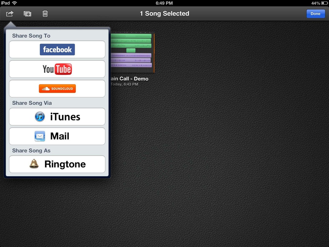 Comment importer un fichier iOS GarageBand vers Logic Pro sur Mac OS X