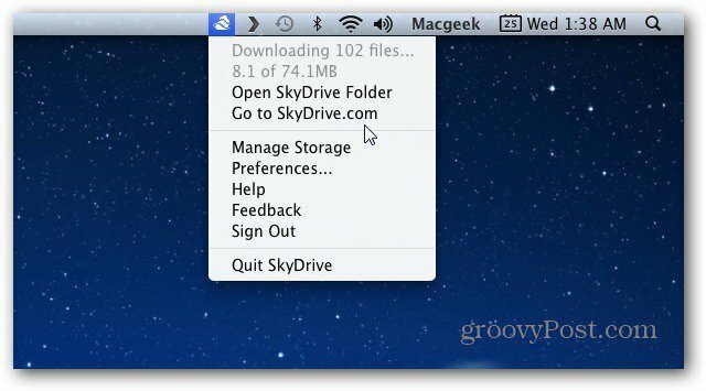 Application Windows SkyDrive pour Windows, Mac et mobile