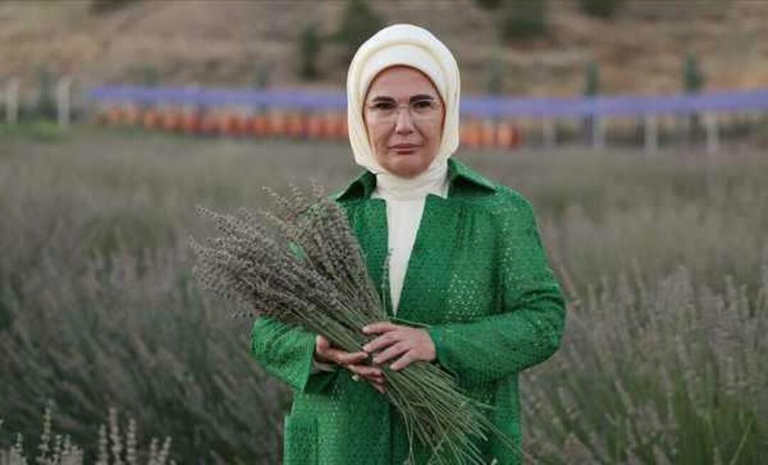 La Première Dame Erdoğan a appelé à la mobilisation de l’eau! "Avec le principe du Zéro Perte en Eau..."