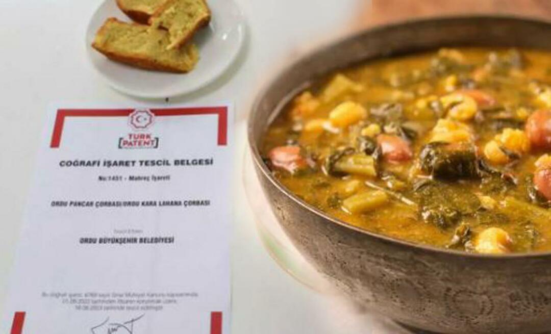 Le goût enregistré de la région de la mer Noire! Soupe au chou frisé