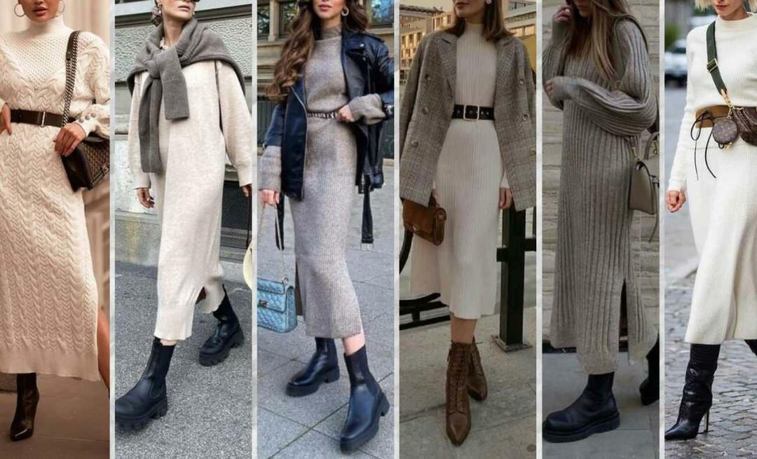 Quels sont les modèles de robes tricotées les plus confortables et les plus stylées? Modèles de robes tricotées d'hiver de 2023