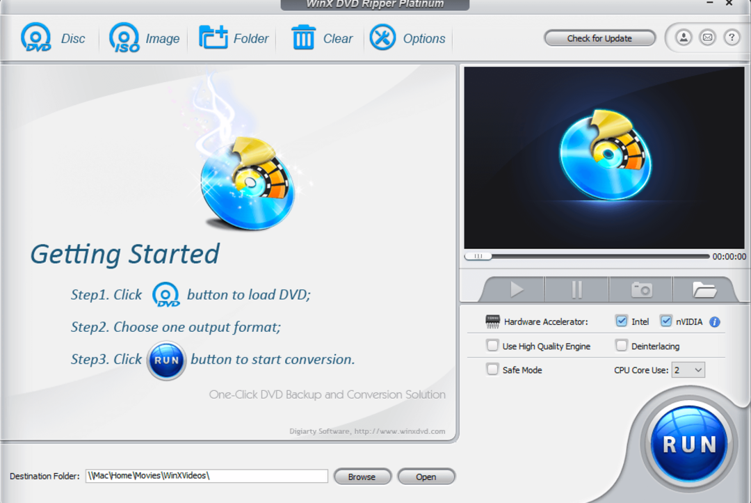 Comment convertir un DVD en MP4 avec Free WinX DVD Ripper