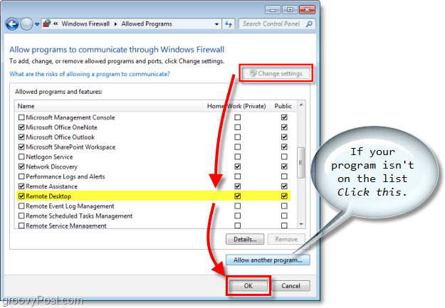 Autoriser un programme via le pare-feu Windows 7 [How-To]