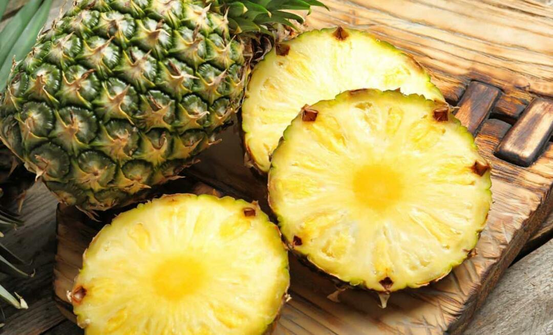 Que se passe-t-il si vous mangez une tranche d'ananas tous les jours? Vous ne le croirez pas lorsque vous entendrez ses avantages.