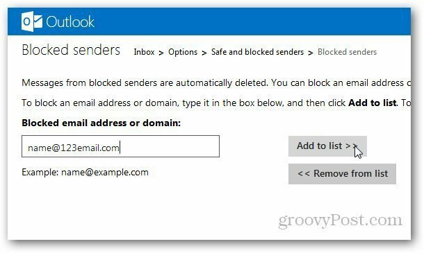 Outlook заблокировали. Blocked list.