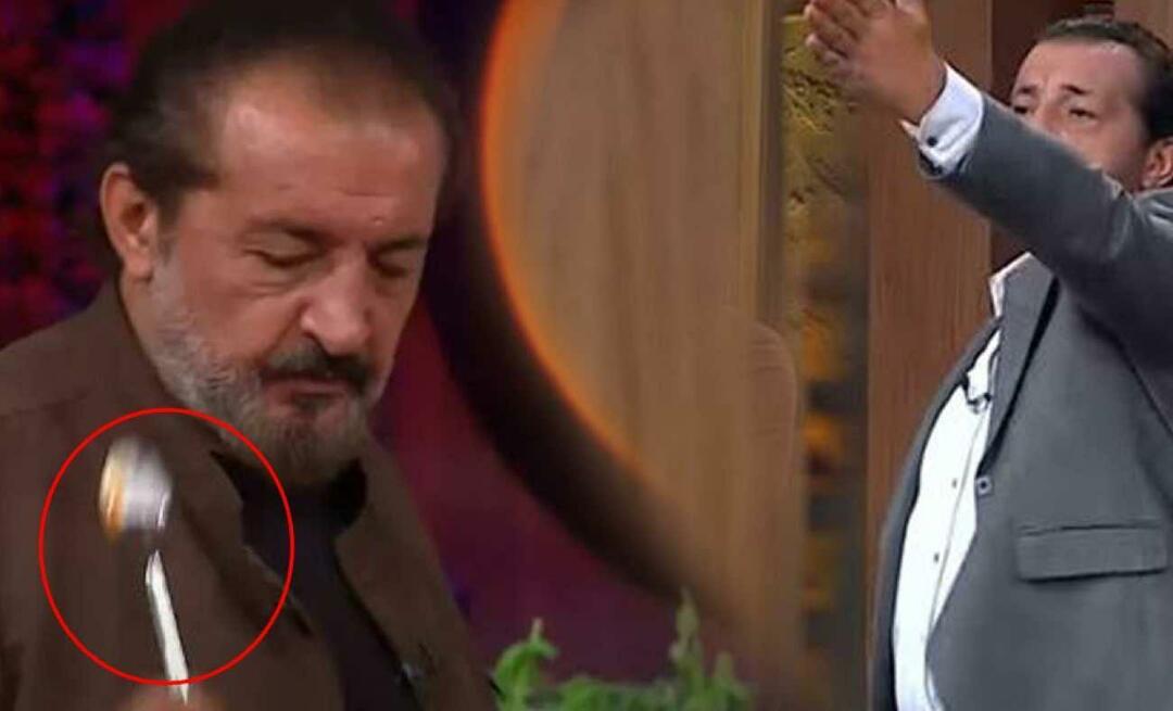 MasterChef a été secoué! Le chef Mehmet a jeté la cuillère avec colère