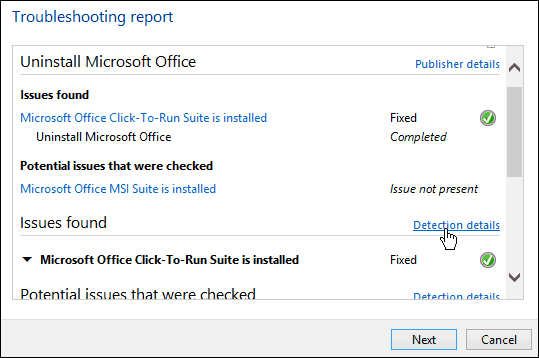 Office Uninstall. How to Uninstall Microsoft Office. Troubleshooting Report.