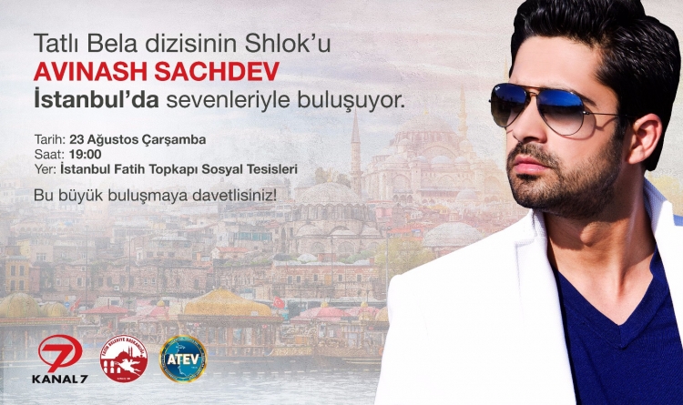 Avinash Sachdev rencontre des fans en Turquie