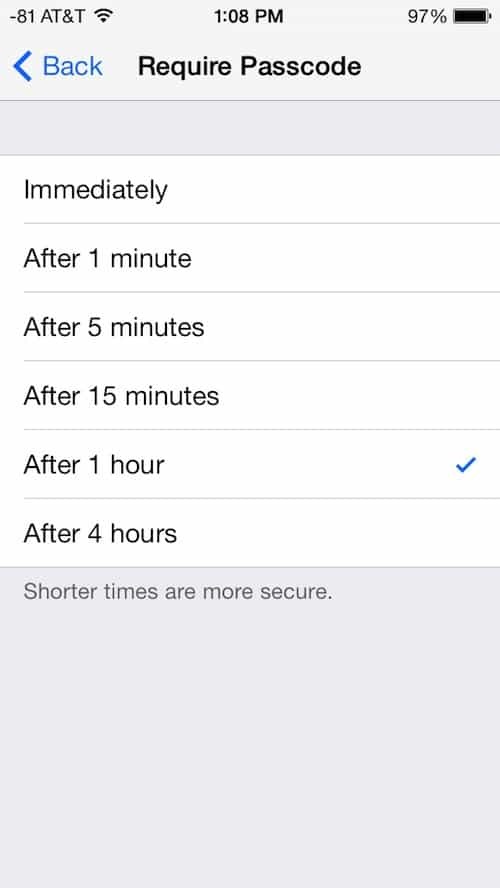 Comment configurer ou désactiver le verrouillage par mot de passe dans iOS 7