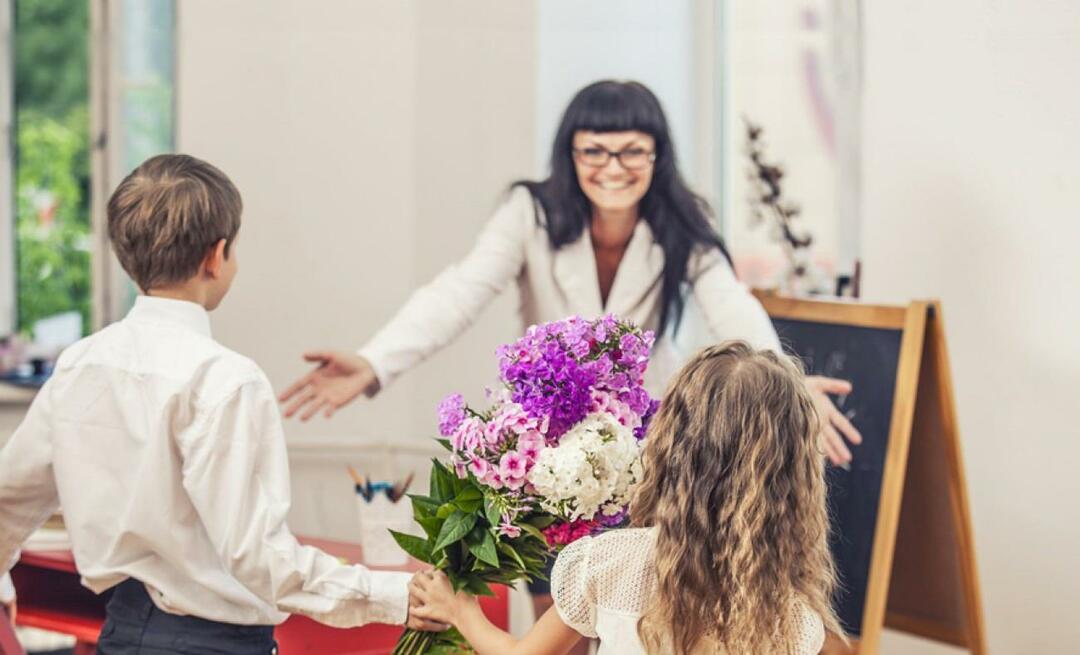 Quoi acheter comme cadeau pour la fête des enseignants? Idées cadeaux pour la fête des enseignants du 24 novembre