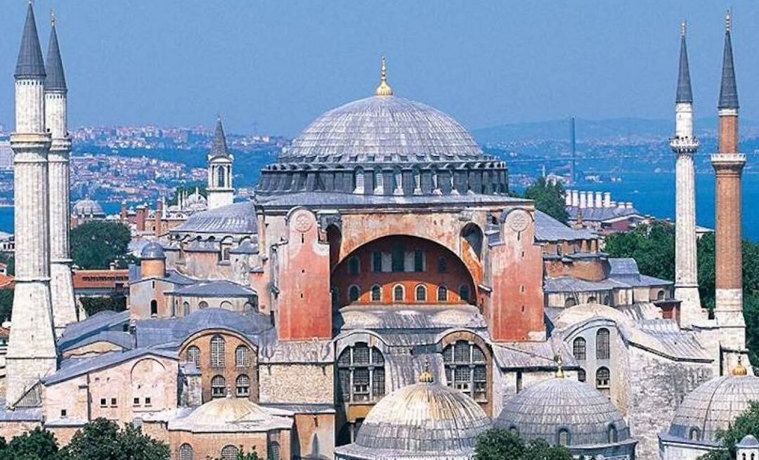 La mosquée Sainte-Sophie sera gratuite pour les étrangers cette nouvelle année !