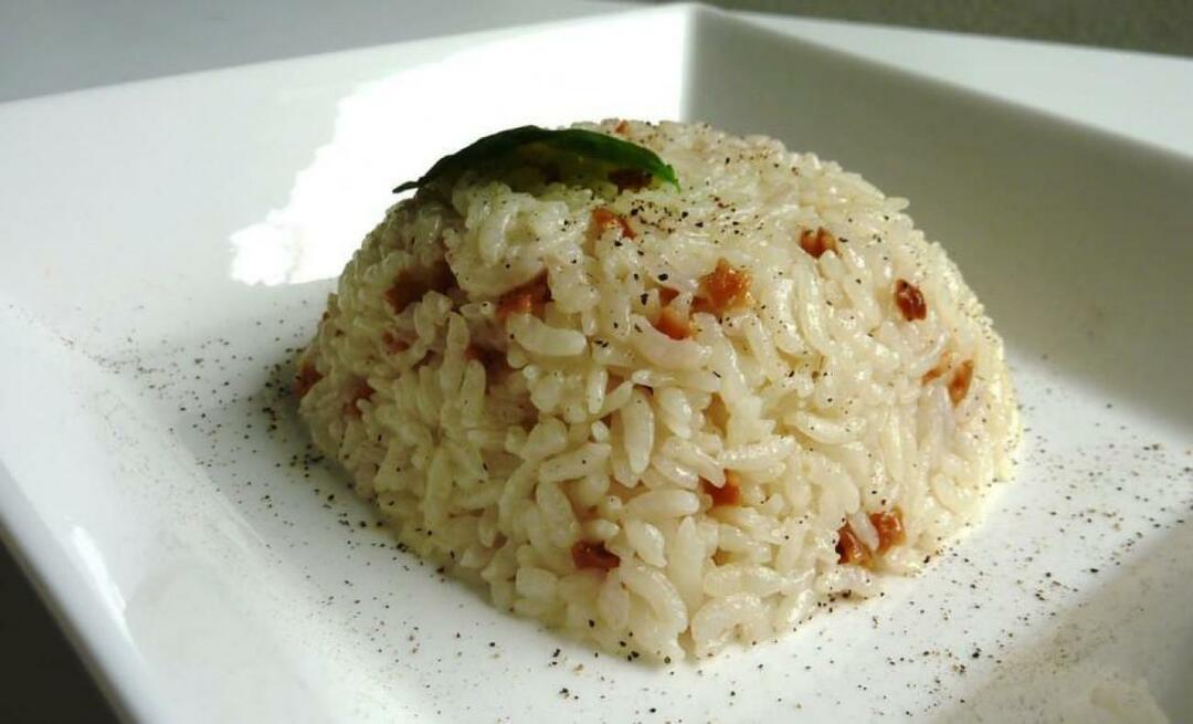 Рис с маслом рецепт. Tel she Pirinc Pilavi.