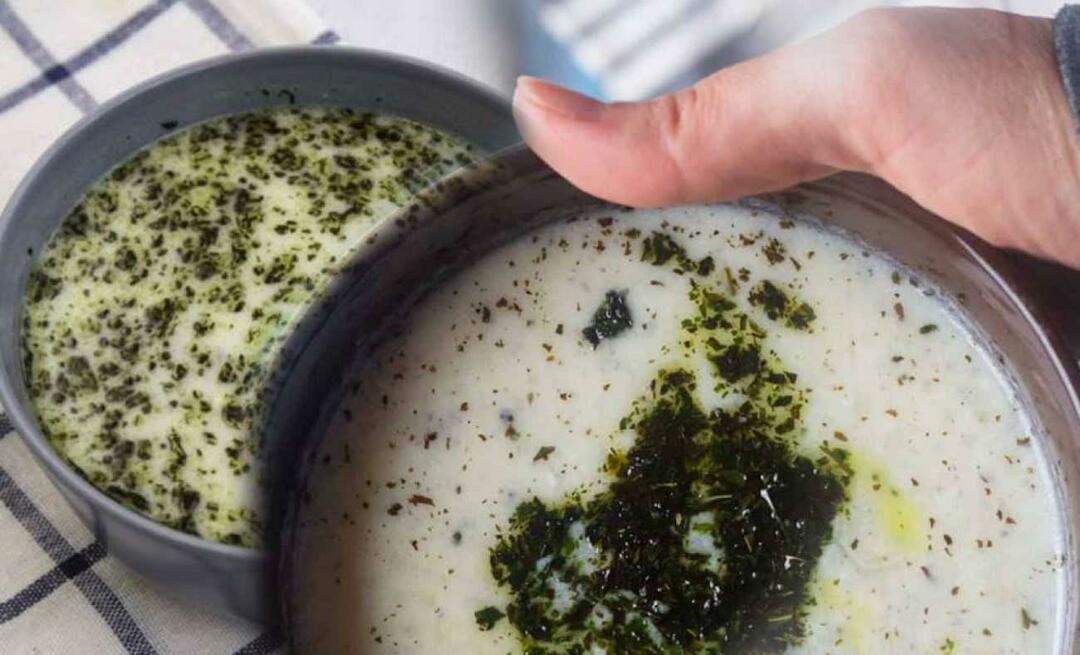 Comment faire une soupe aux épinards avec du yaourt? Une recette de soupe au yaourt et aux épinards qui surprendra vos voisins