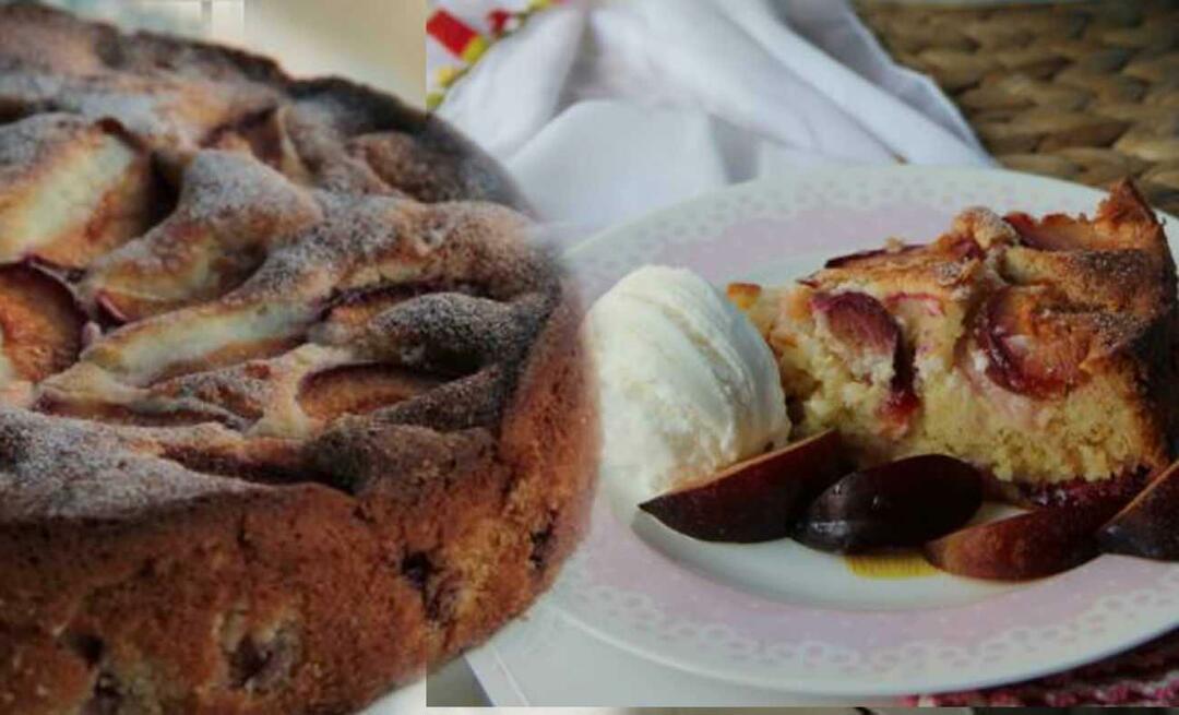 Comment faire un gâteau aux prunes? Recette de gâteau aux prunes qui ne rassit pas !