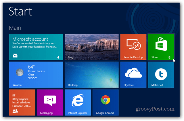 Comment mettre à jour les applications Windows 8