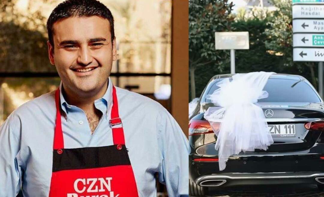 CZN Burak a vécu une première! Avec le cadeau qu'il a reçu de son fan ouzbek...