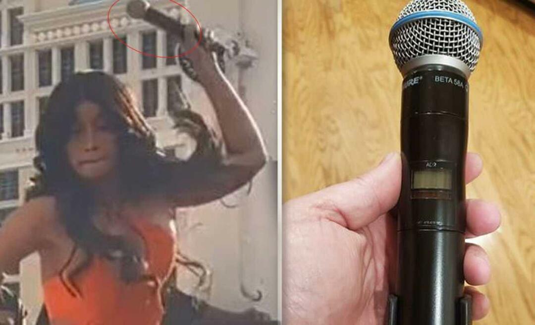 Le microphone que Cardi B a jeté sur le spectateur est mis aux enchères! Choc dernier prix