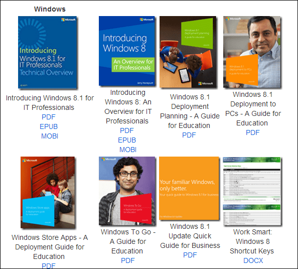 Télécharger des livres électroniques Microsoft gratuits sur les logiciels et services Microsoft