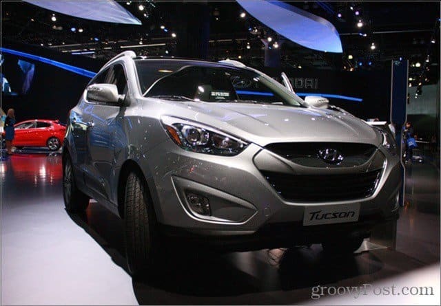 Propulsé par l'hydrogène 2015 Hyundai Tucson Fuel Cell fait ses débuts