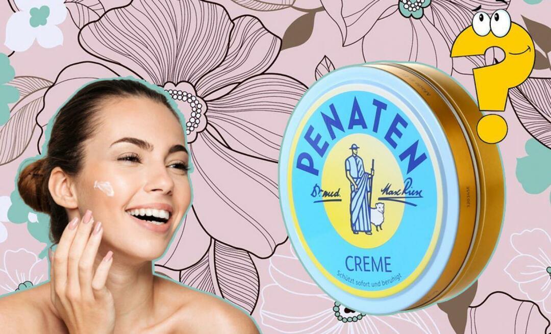 Quels sont les bienfaits de la crème Penaten pour la peau? Comment utiliser la crème Penaten? Prix ​​​​de la crème Penaten