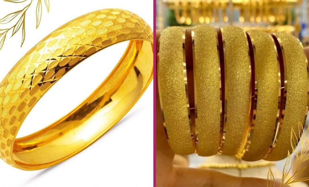 Modèles de bracelets en or 22 carats! Modèles et prix de bracelets en or 2023! Prix ​​de l’or 2023