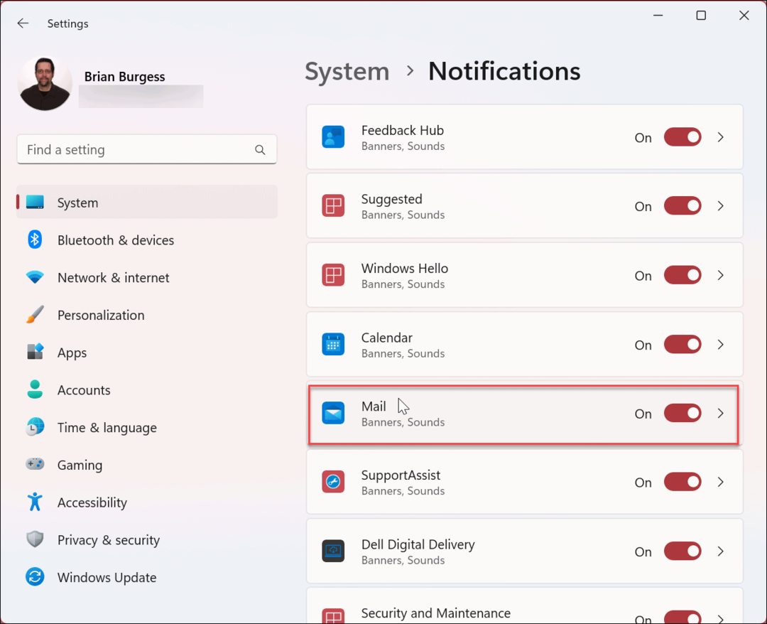 Comment désactiver les sons de notification d'application sous Windows