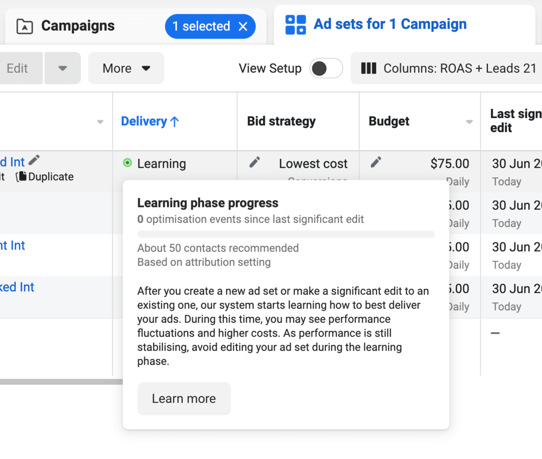 Comment sortir plus rapidement de la phase d'apprentissage des publicités Facebook: Social Media Examiner