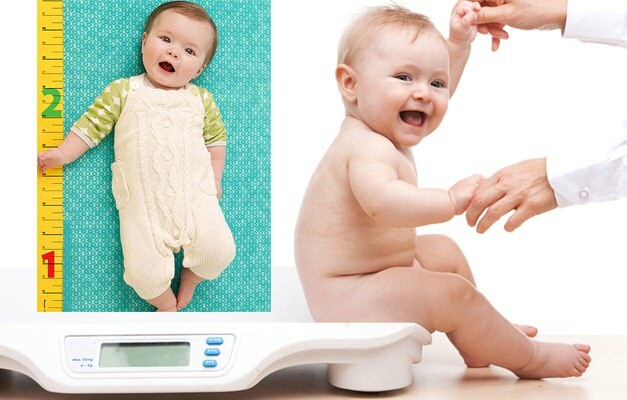 Comment calculer la taille et le poids des nourrissons? Comment peser un bébé à la maison? Mesure de la taille et du poids chez le bébé